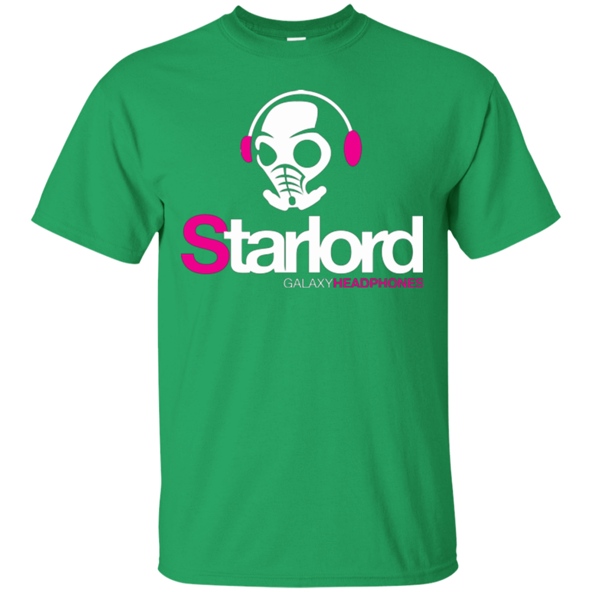 T-Shirts Irish Green / Small Galaxy Headphones T-Shirt