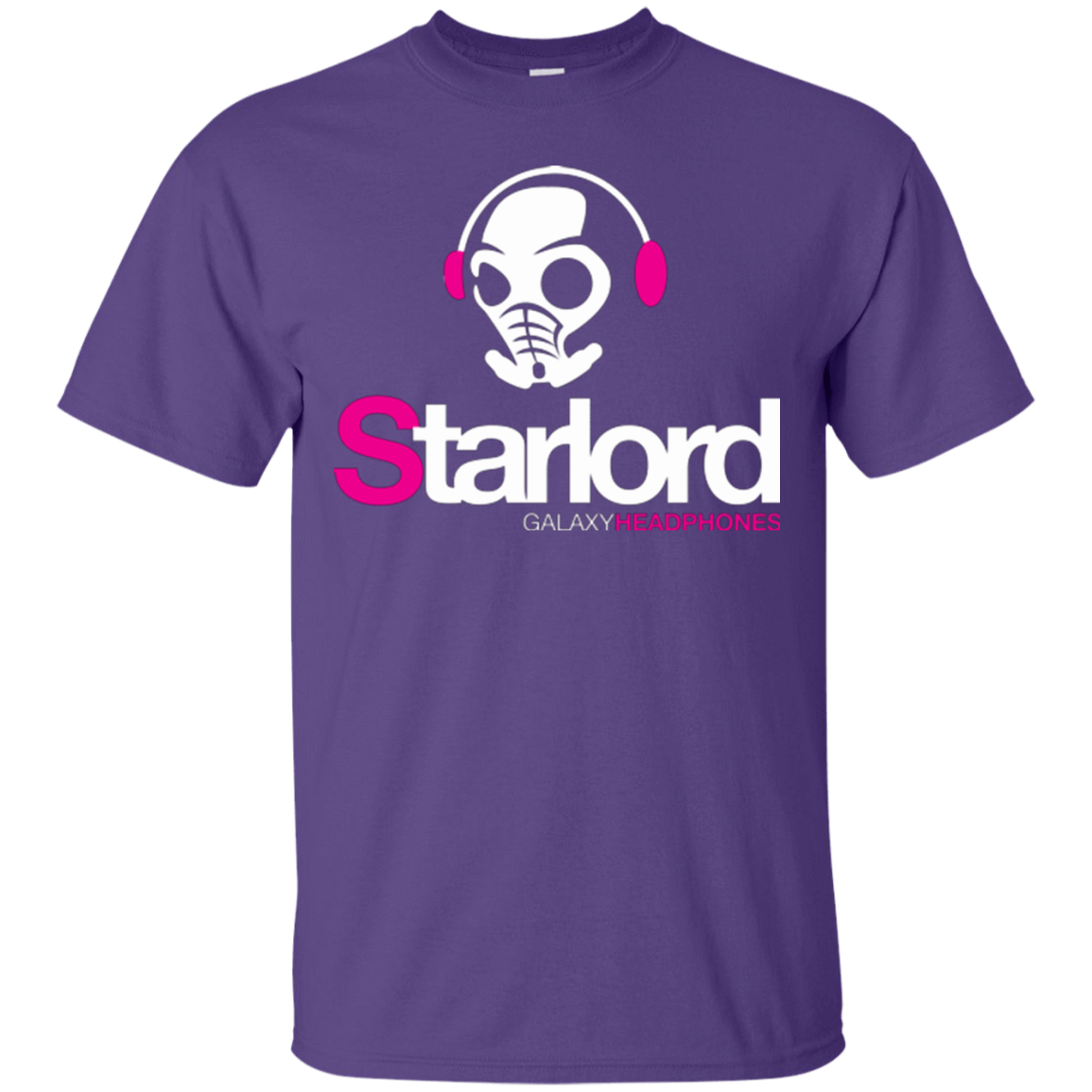 T-Shirts Purple / Small Galaxy Headphones T-Shirt