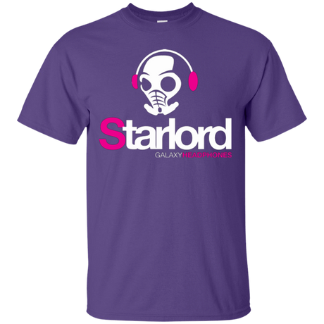 T-Shirts Purple / Small Galaxy Headphones T-Shirt