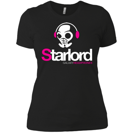 T-Shirts Black / X-Small Galaxy Headphones Women's Premium T-Shirt