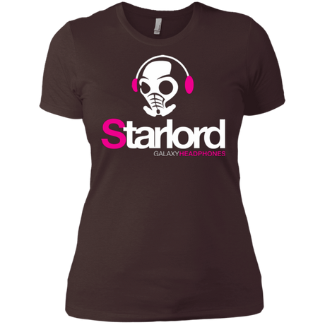 T-Shirts Dark Chocolate / X-Small Galaxy Headphones Women's Premium T-Shirt