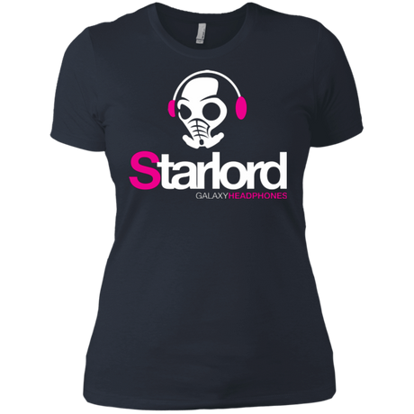 T-Shirts Indigo / X-Small Galaxy Headphones Women's Premium T-Shirt