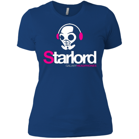 T-Shirts Royal / X-Small Galaxy Headphones Women's Premium T-Shirt