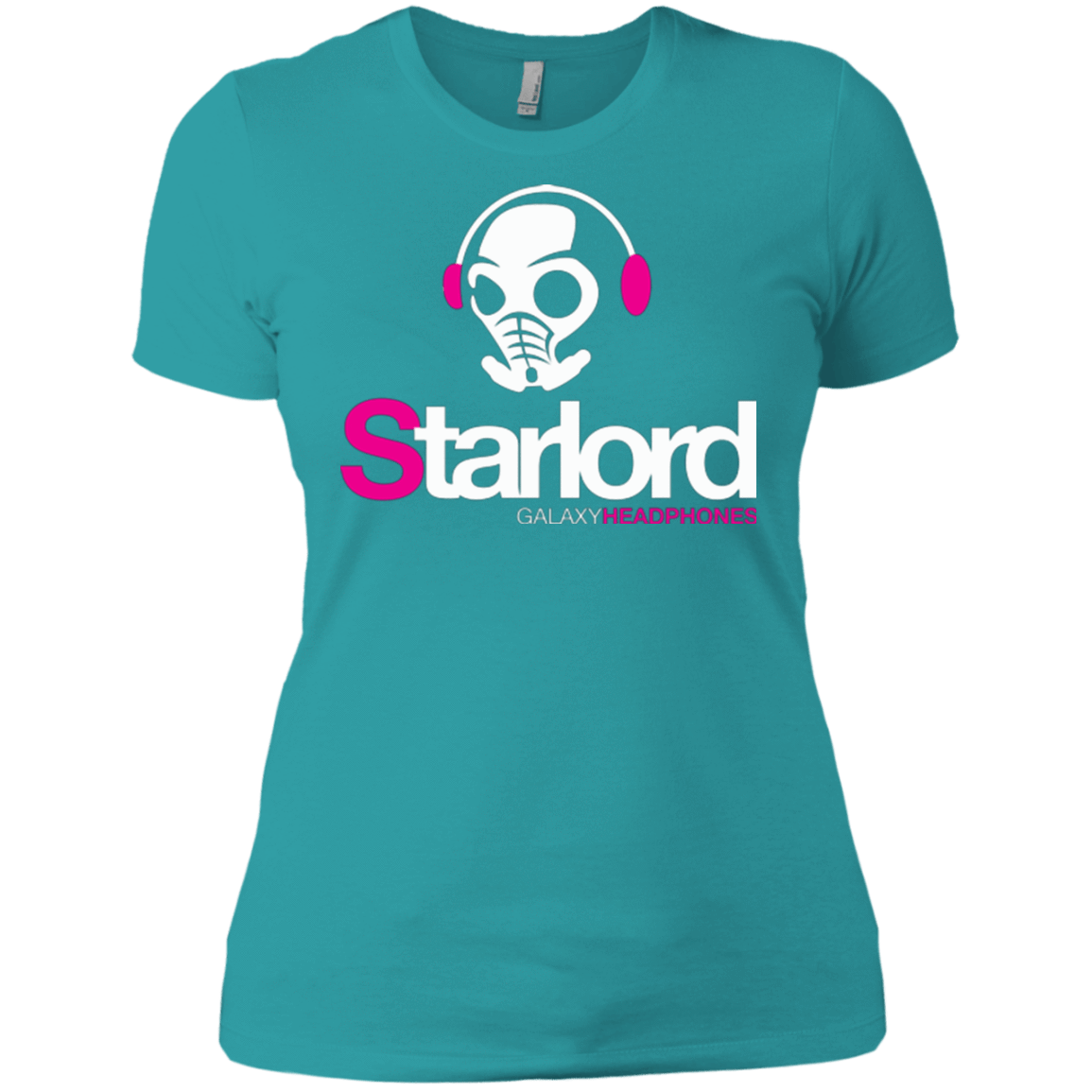 T-Shirts Tahiti Blue / X-Small Galaxy Headphones Women's Premium T-Shirt
