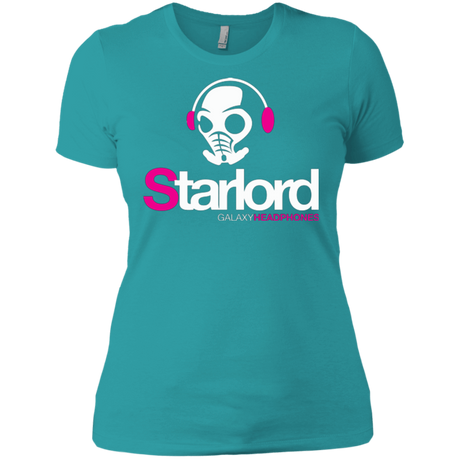 T-Shirts Tahiti Blue / X-Small Galaxy Headphones Women's Premium T-Shirt