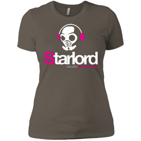 T-Shirts Warm Grey / X-Small Galaxy Headphones Women's Premium T-Shirt