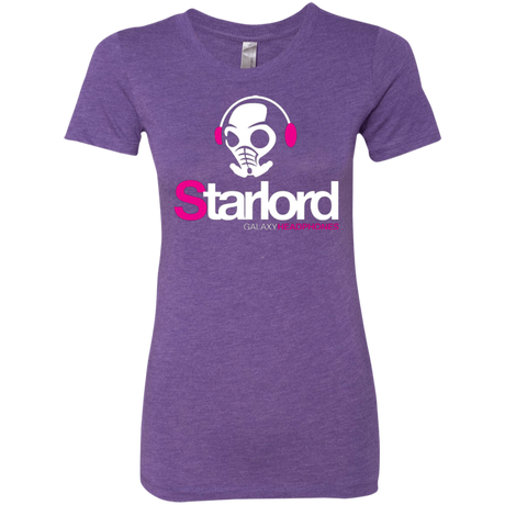 T-Shirts Purple Rush / Small Galaxy Headphones Women's Triblend T-Shirt