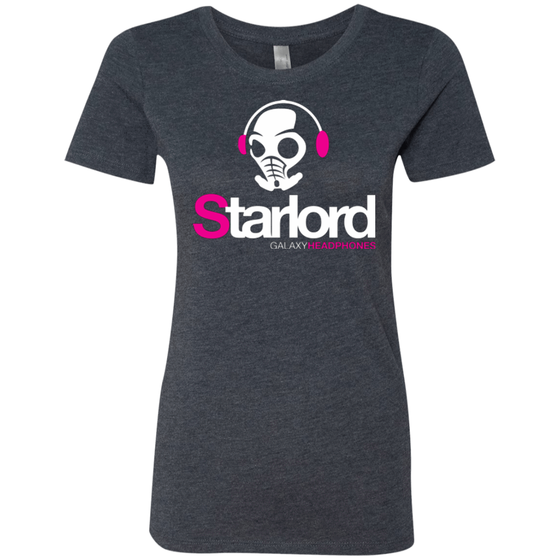 T-Shirts Vintage Navy / Small Galaxy Headphones Women's Triblend T-Shirt