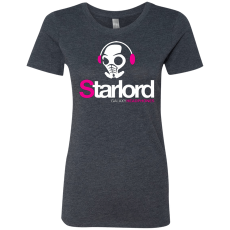 T-Shirts Vintage Navy / Small Galaxy Headphones Women's Triblend T-Shirt