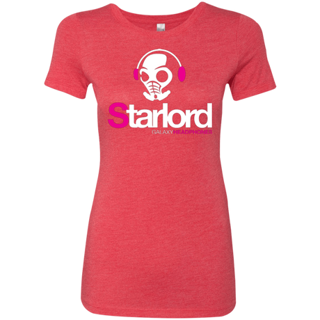 T-Shirts Vintage Red / Small Galaxy Headphones Women's Triblend T-Shirt