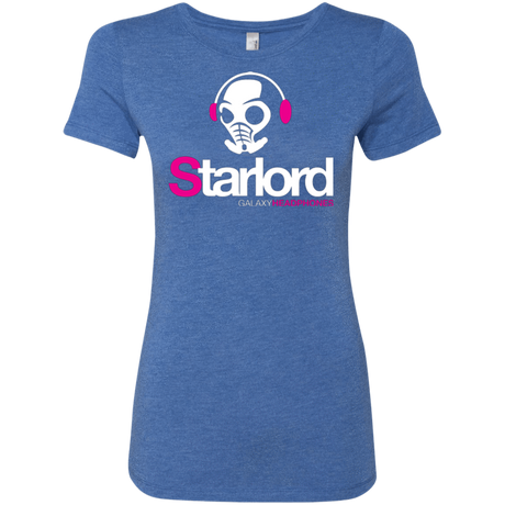 T-Shirts Vintage Royal / Small Galaxy Headphones Women's Triblend T-Shirt