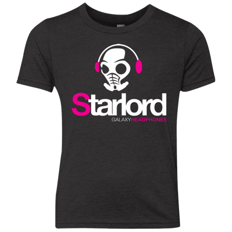 T-Shirts Vintage Black / YXS Galaxy Headphones Youth Triblend T-Shirt