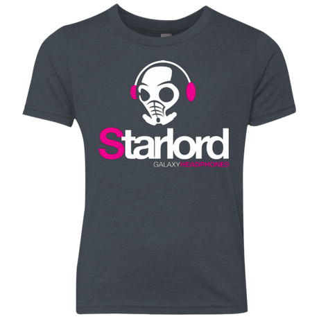 T-Shirts Vintage Navy / YXS Galaxy Headphones Youth Triblend T-Shirt