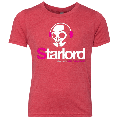 T-Shirts Vintage Red / YXS Galaxy Headphones Youth Triblend T-Shirt