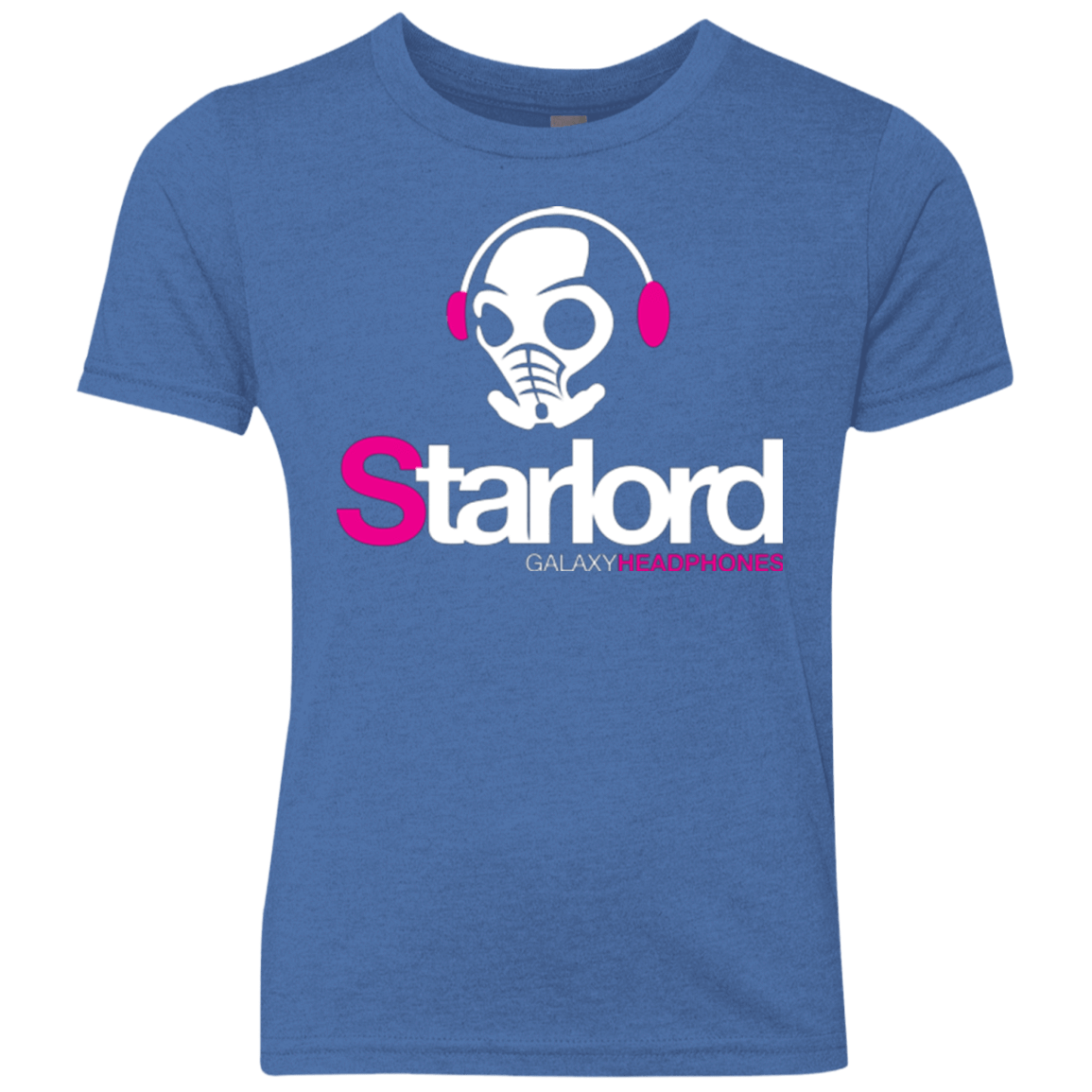 T-Shirts Vintage Royal / YXS Galaxy Headphones Youth Triblend T-Shirt