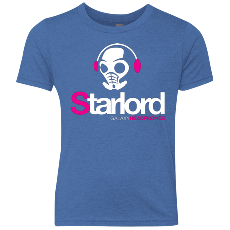 T-Shirts Vintage Royal / YXS Galaxy Headphones Youth Triblend T-Shirt