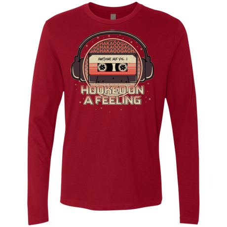 T-Shirts Cardinal / Small Galaxy Mix Men's Premium Long Sleeve