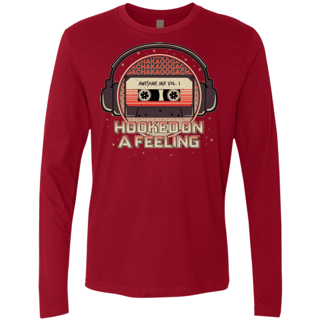 T-Shirts Cardinal / Small Galaxy Mix Men's Premium Long Sleeve