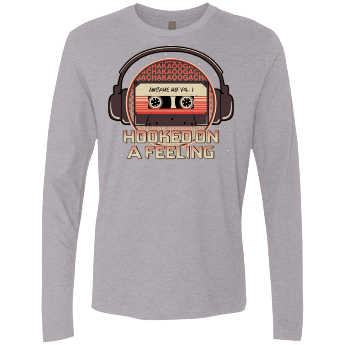 T-Shirts Heather Grey / Small Galaxy Mix Men's Premium Long Sleeve