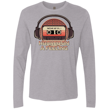 T-Shirts Heather Grey / Small Galaxy Mix Men's Premium Long Sleeve