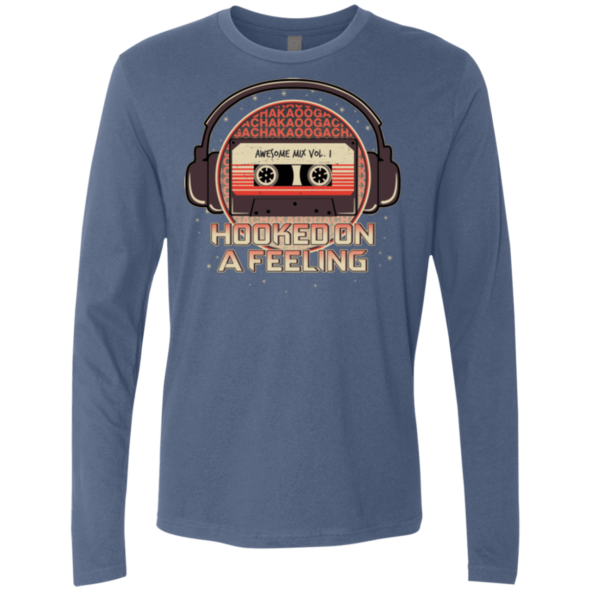 T-Shirts Indigo / Small Galaxy Mix Men's Premium Long Sleeve