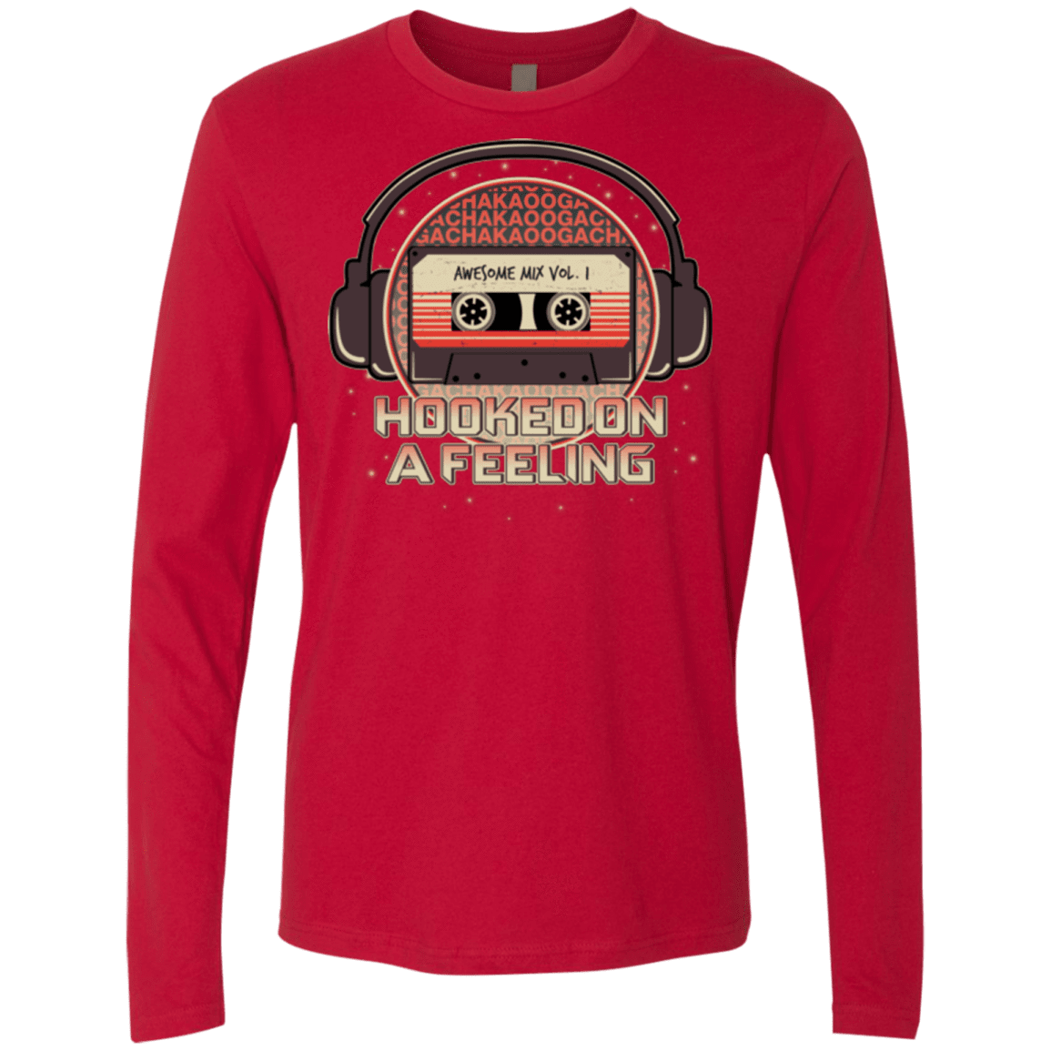 T-Shirts Red / Small Galaxy Mix Men's Premium Long Sleeve