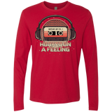 T-Shirts Red / Small Galaxy Mix Men's Premium Long Sleeve