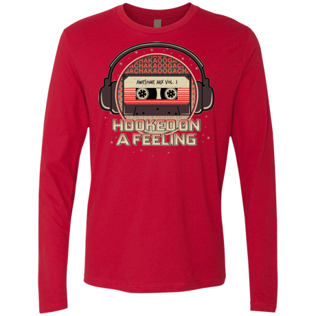 T-Shirts Red / Small Galaxy Mix Men's Premium Long Sleeve