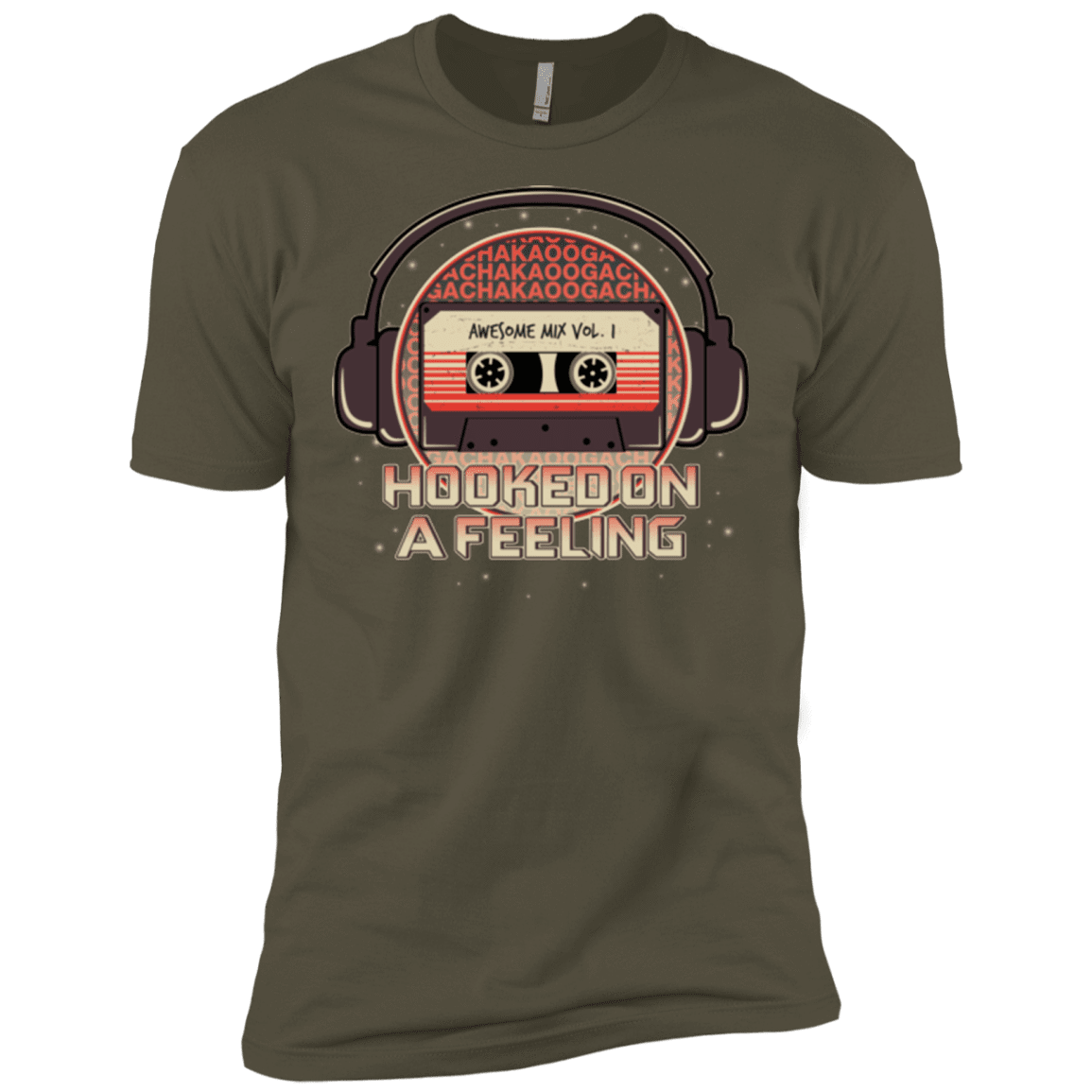 T-Shirts Military Green / X-Small Galaxy Mix Men's Premium T-Shirt