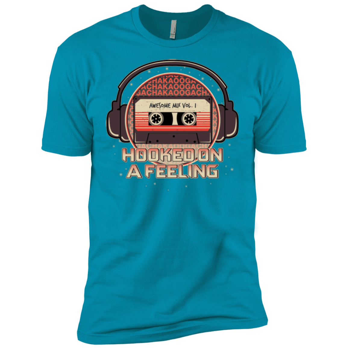 T-Shirts Turquoise / X-Small Galaxy Mix Men's Premium T-Shirt