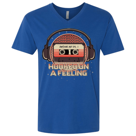 T-Shirts Royal / X-Small Galaxy Mix Men's Premium V-Neck