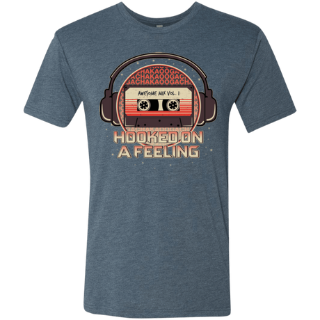 T-Shirts Indigo / Small Galaxy Mix Men's Triblend T-Shirt