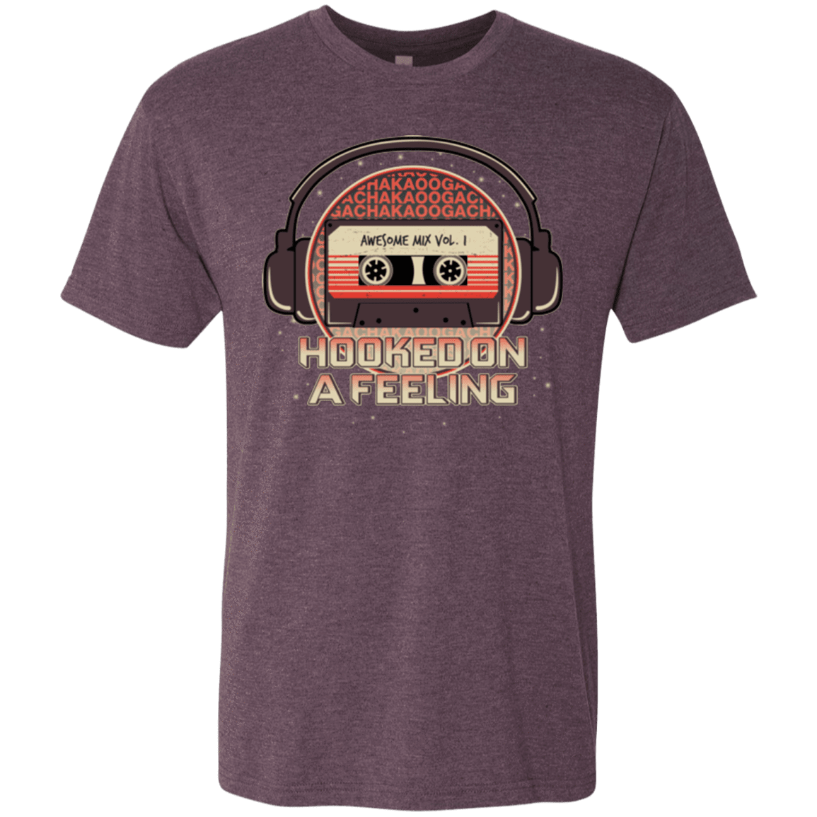 T-Shirts Vintage Purple / Small Galaxy Mix Men's Triblend T-Shirt