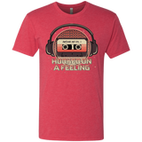 T-Shirts Vintage Red / Small Galaxy Mix Men's Triblend T-Shirt