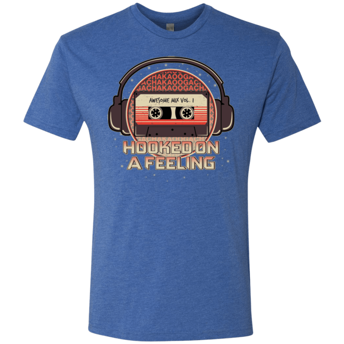 T-Shirts Vintage Royal / Small Galaxy Mix Men's Triblend T-Shirt