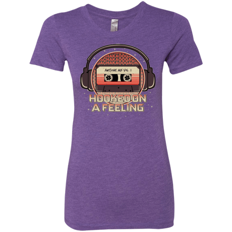 T-Shirts Purple Rush / Small Galaxy Mix Women's Triblend T-Shirt