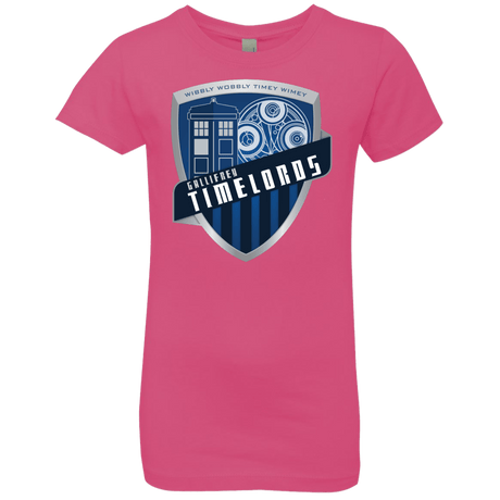 T-Shirts Hot Pink / YXS Gallifrey Timelords Girls Premium T-Shirt