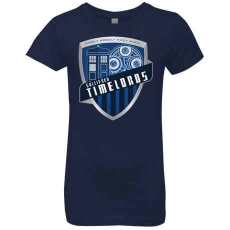 T-Shirts Midnight Navy / YXS Gallifrey Timelords Girls Premium T-Shirt