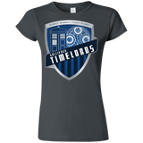 T-Shirts Charcoal / S Gallifrey Timelords Junior Slimmer-Fit T-Shirt