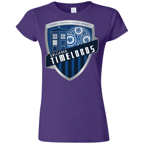 T-Shirts Purple / S Gallifrey Timelords Junior Slimmer-Fit T-Shirt