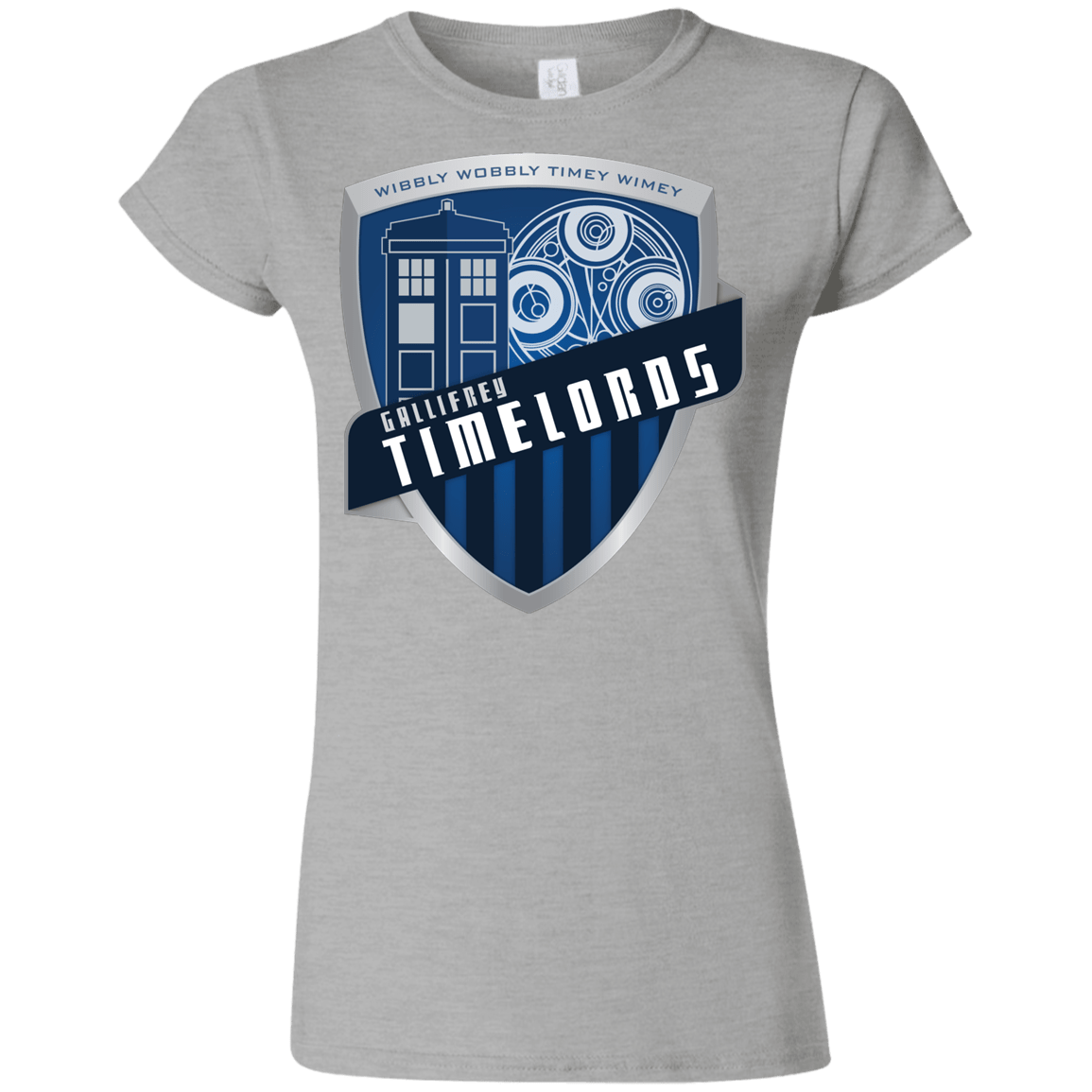 T-Shirts Sport Grey / S Gallifrey Timelords Junior Slimmer-Fit T-Shirt
