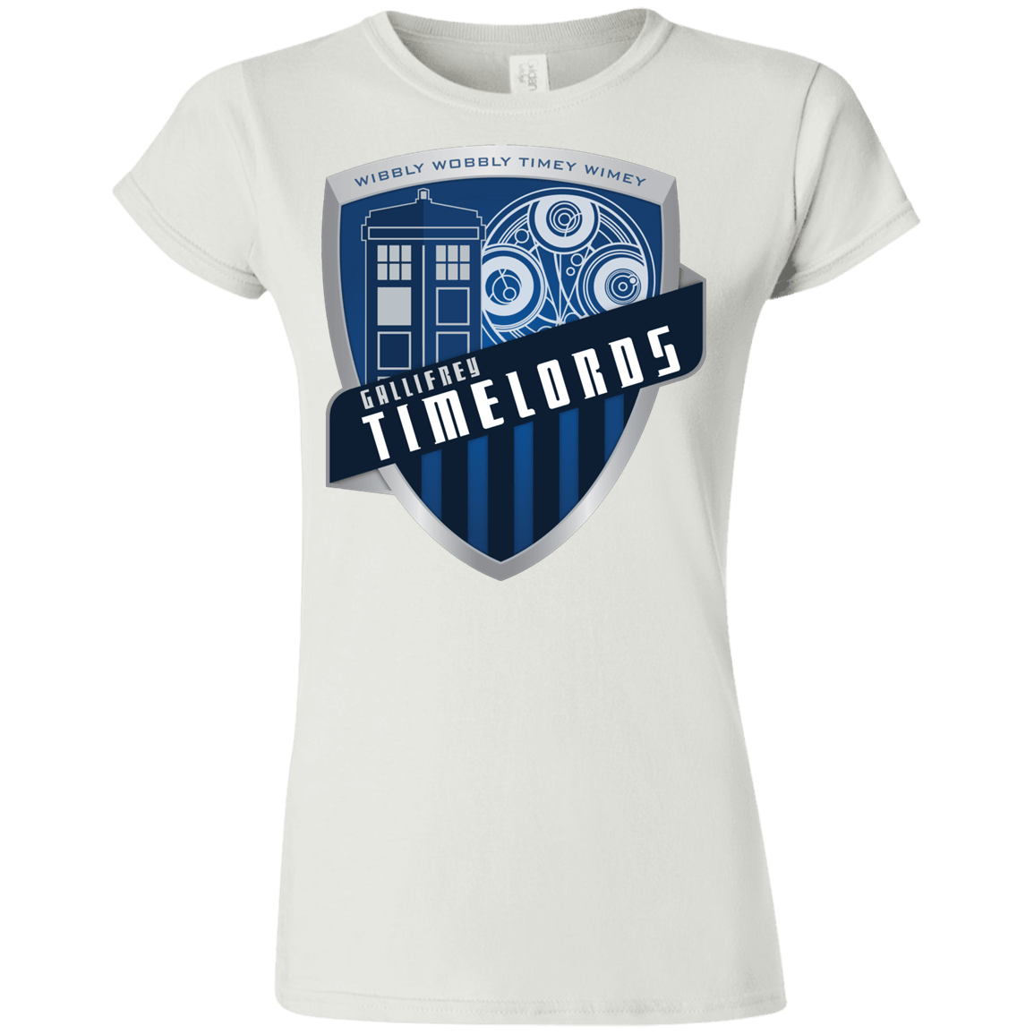 T-Shirts White / S Gallifrey Timelords Junior Slimmer-Fit T-Shirt