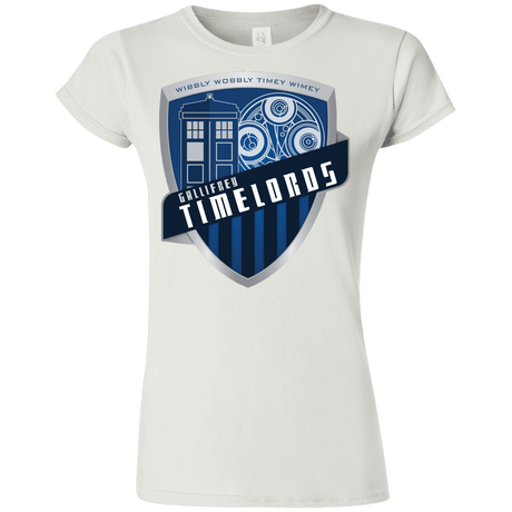 T-Shirts White / S Gallifrey Timelords Junior Slimmer-Fit T-Shirt