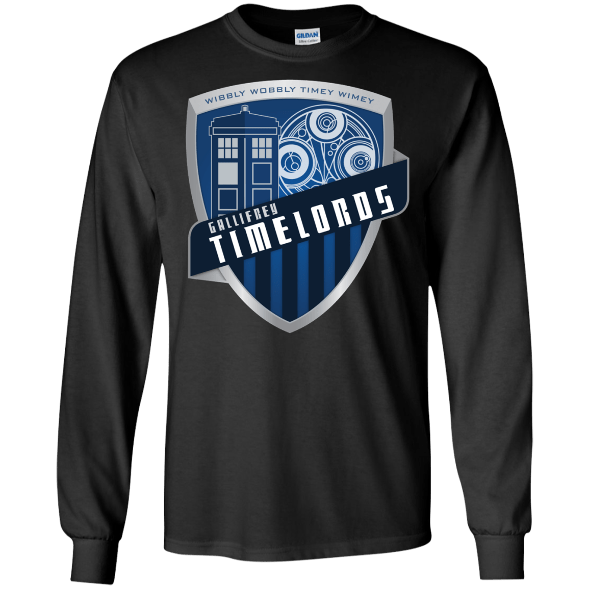 T-Shirts Black / S Gallifrey Timelords Men's Long Sleeve T-Shirt