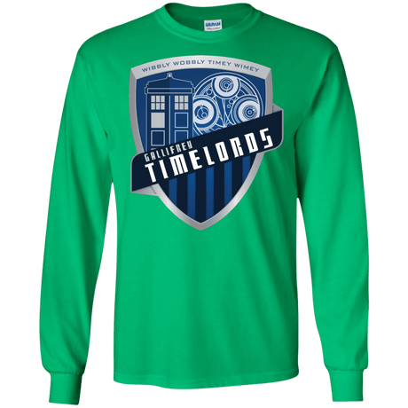 T-Shirts Irish Green / S Gallifrey Timelords Men's Long Sleeve T-Shirt