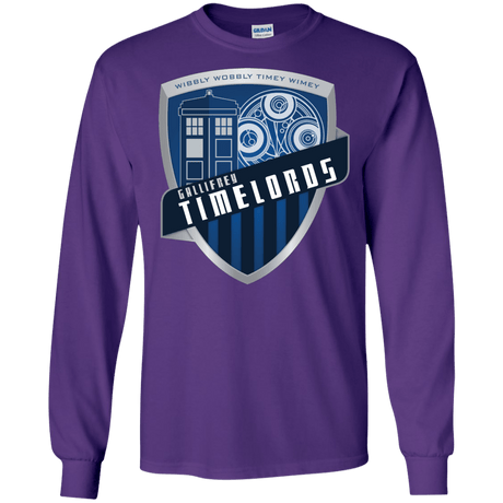 T-Shirts Purple / S Gallifrey Timelords Men's Long Sleeve T-Shirt