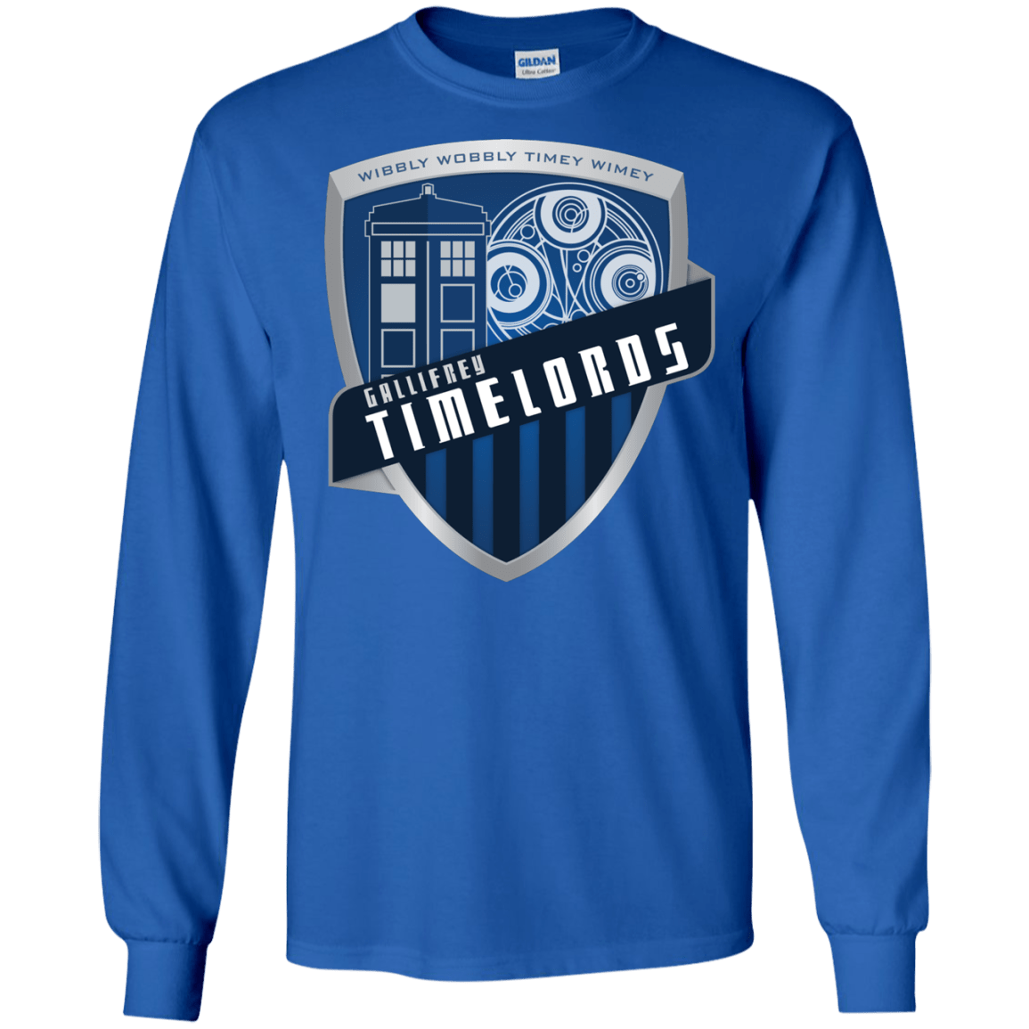 T-Shirts Royal / S Gallifrey Timelords Men's Long Sleeve T-Shirt