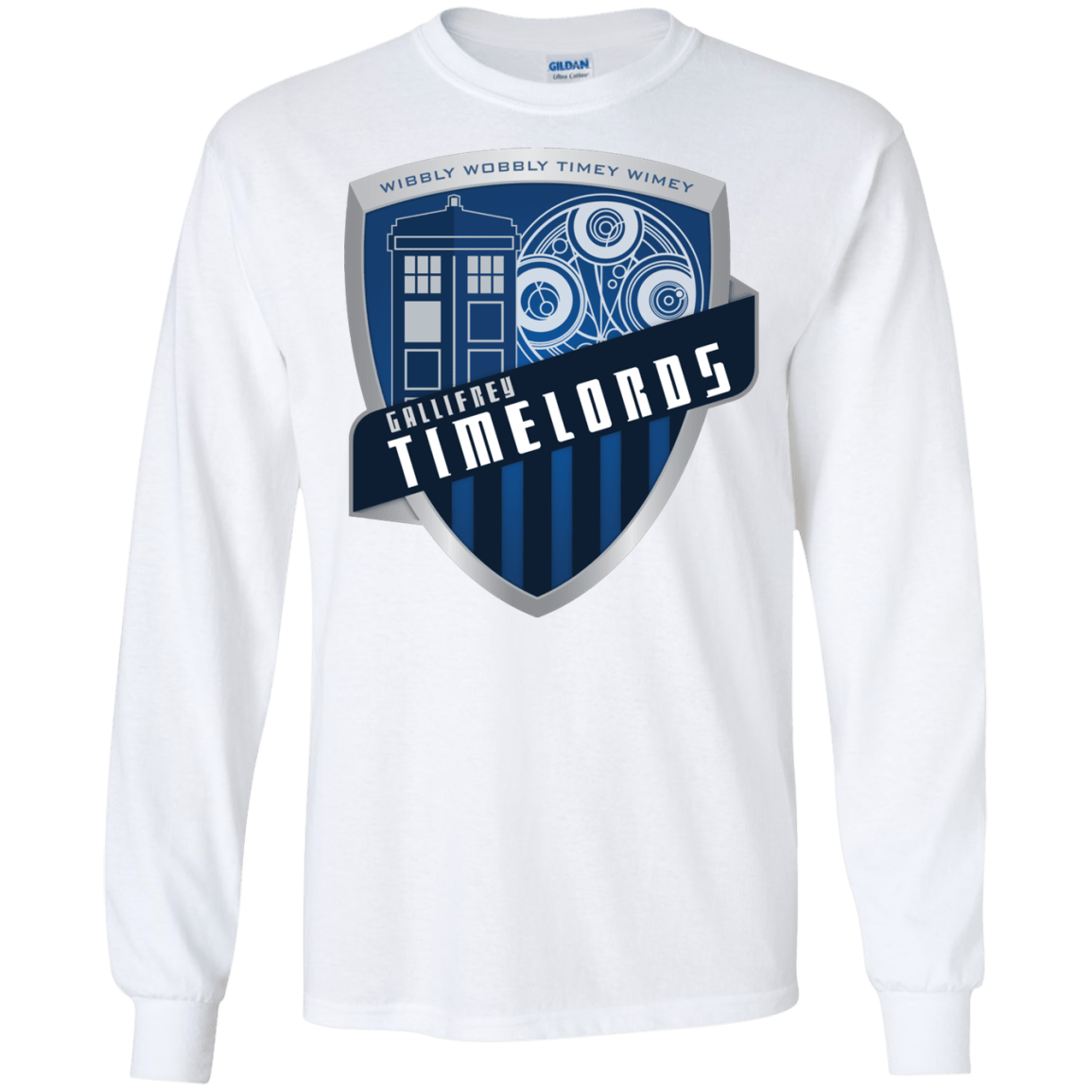 T-Shirts White / S Gallifrey Timelords Men's Long Sleeve T-Shirt