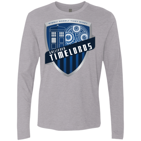 T-Shirts Heather Grey / S Gallifrey Timelords Men's Premium Long Sleeve