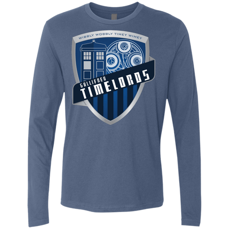 T-Shirts Indigo / S Gallifrey Timelords Men's Premium Long Sleeve
